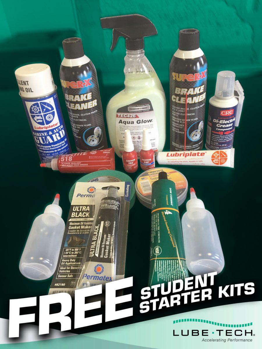 Complimentary Student StarterKits from LubeTech! Minnesota State