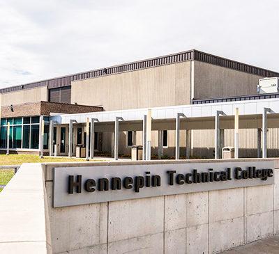 Hennepin Technical college building exterior
