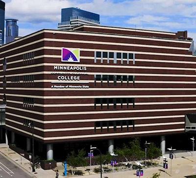 Minneapolis Community and technical college building exterior