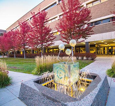 St. Paul College building exterior