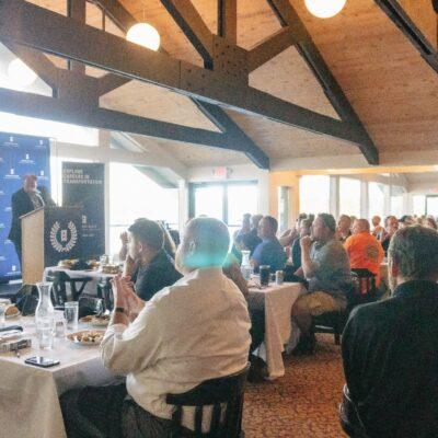 TCOE Award Presentation attendees at Cragun's Resort