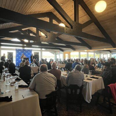 TCOE Award Presentation attendees at Cragun's Resort