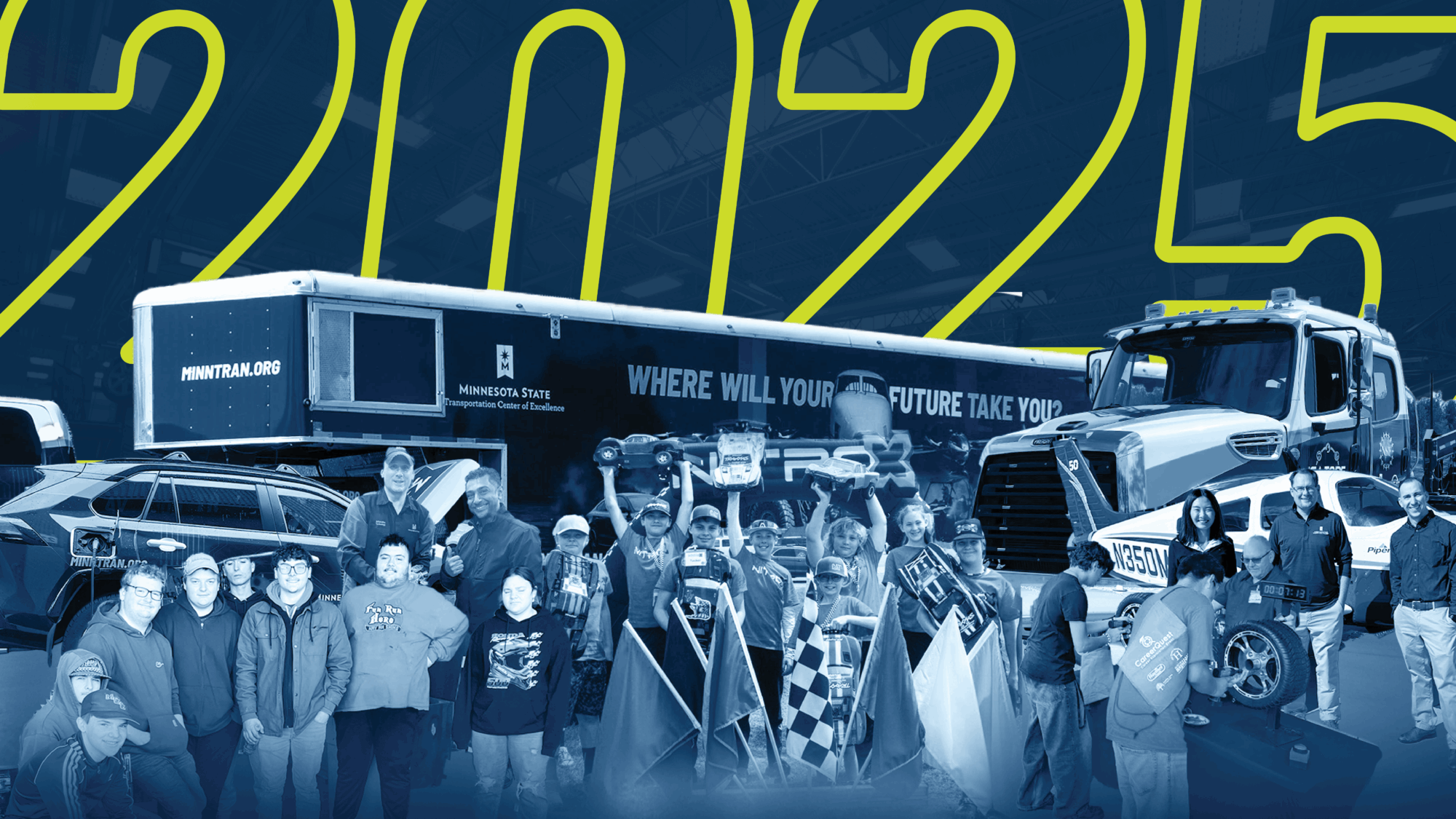 Collage of photos highlighting 2025